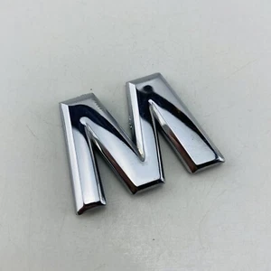 2004-2008 Nissan Maxima Emblem Logo Letter Badge Trunk Rear Chrome OEM E61M-1 - Picture 1 of 6