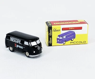 Schuco Piccolo DIECAST Volkswagen furgoneta VW Bus Nescafe Xpress Foto 1 de 4