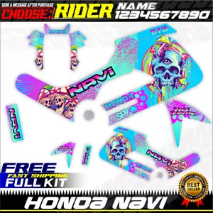 compatible Honda NAVI Kit Graphics Decals Stickers HN-HON - Foto 1 di 3