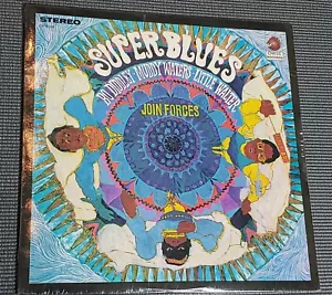 BO DIDDLEY MUDDY WATERS LITTLE WALTER LP Super Blues Join Forces Chess 1984 NEW - Picture 1 of 12