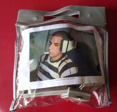 Voiture / Avion LOT 2 Oreillers Cale Nuque Coussin Appuie-Tête neuf - Photo 1/4