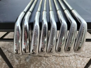Adams Golf GT Tight Lies Iron Set 3–4-5-6-7-8-9-PW Stiff Steel Shaft RH - Picture 1 of 6