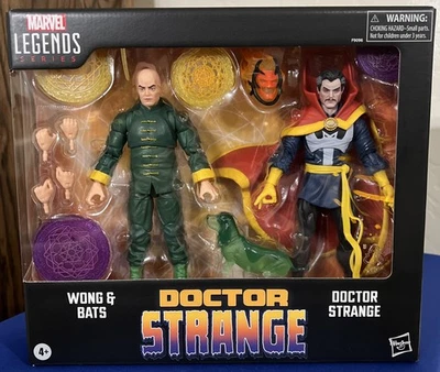 Marvel Legends Classic WONG & BATS & DOCTOR STRANGE 2 Pack Hasbro 2024 Disney - Image 1 of 4