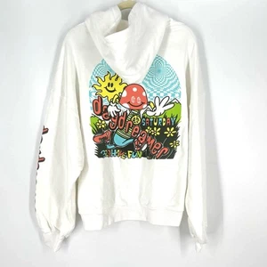 Daydreamer Flyer Oversized Mushroom Hoodie Sweatershirt Size Small - Bild 1 von 10