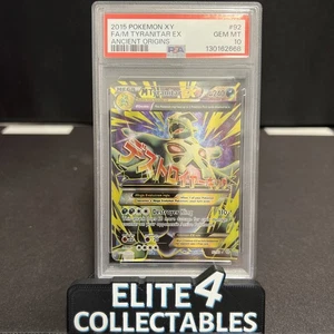 Ancient Origins - Mega Tyranitar EX 92/98 - PSA 10 - Imagen 1 de 2