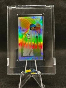 2009 eTopps Jackie Robinson Refractor Encased 688/749 Dodgers HOF - Picture 1 of 2
