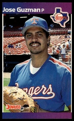 1989 Donruss #284 Jose Guzman - Image 1 of 2
