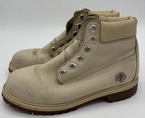 Timberland Waterproof Premium Boots Tan Women's Size 5.5 - Picture 1 of 10