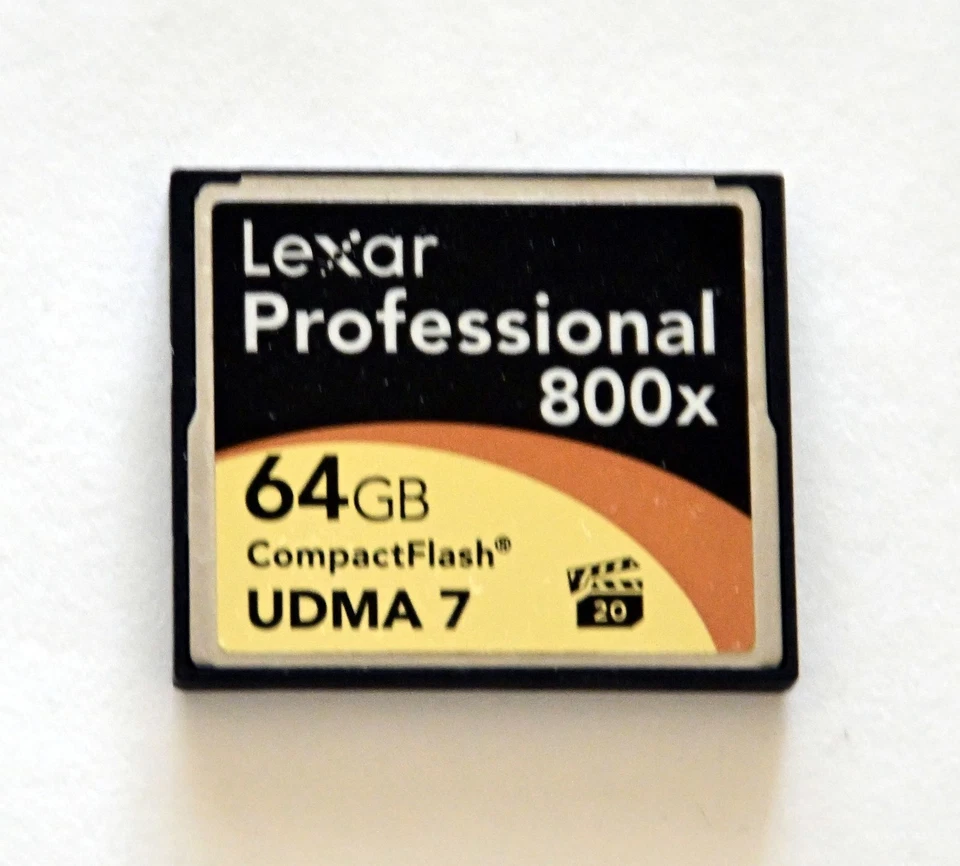 Tarjeta flash compacta Lexar Professional 64 GB clase 10 - Foto 1 de 1