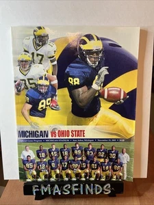 W4 2005 MICHIGAN vs OHIO STATE Football Programm 19. November - Bild 1 von 1