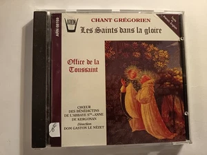 CD. Gregorianischer Gesang. Die Heiligen in Herrlichkeit. Hustenbüro. 1991. - Bild 1 von 4