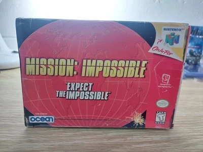 1996 Nintendo N64 (NUS-006 USA)Mission Impossible Boxed no insert. - Image 1 of 3