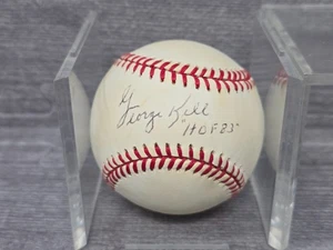 George Kell Signed Autographed Baseball HOF OBAL HOF 83 Inscription - Picture 1 of 6
