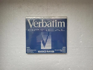 Magnetic Optical Disk VERBATIM 650MB - MO 1024 New - Afbeelding 1 van 2