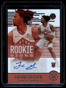 2020-21 Panini Illusions Rookie Signs Freddie Gillespie Rookie Auto #RS-FGS
