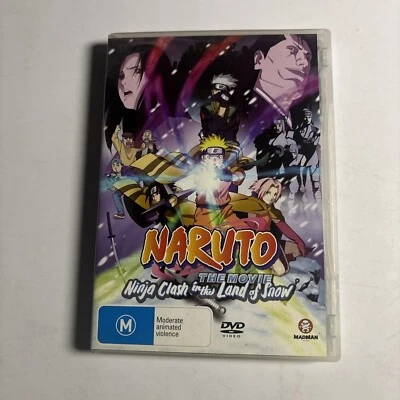 Naruto - The Movie - Ninja Clash in the Land of Snow (DVD, 2004) Region 4 - image 1 of 3