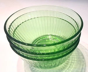 VTG Pyrex Green Ribbed 6 Cup Mixing Serving Bowl 7402-S-Selling per bowl - Picture 1 of 6