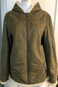 Utex Design Women's Faux Suede Jacket Size Large  - Picture 1 of 8