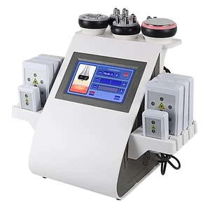 6 in1 Ultraschall Kavitation 40K Fatburner Schönheitsgerät Body Fettverbrennung - Bild 1 von 13