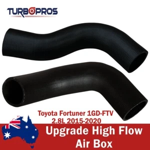 Hot Side&Cold Side Intercooler Hoses For Toyota Fortuner 1GD-FTV 2.8L 2015-2020 - Imagen 1 de 9
