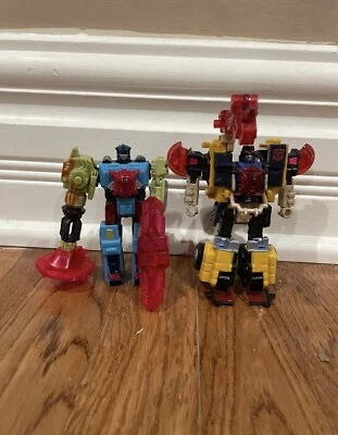 Transformers Energon Signal Flare & Strongarm 100% Complete  - Image 1 of 2