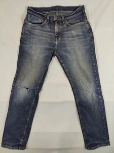 Levi's 559 Jeans Mens 31x32 Straight Leg Relaxed Fit Low Rise Stretch Denim Blue - Picture 1 of 12