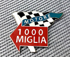 Mille Miglia Motore 1000 Enamel Car Badge - self Adhesive 