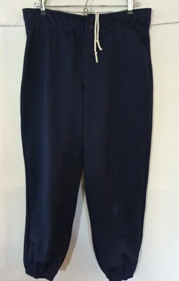 Pantalones de softbol Wilson para mujer grandes azul marino con cremallera frontal logotipo en el bolsillo trasero Foto 1 de 3