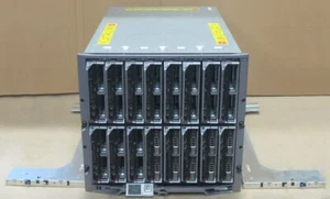 Dell PowerEdge M1000E 12x M630 E5-2680v4 4x M620 E5-2680v2 64GB RAM Blade Server - Picture 1 of 2