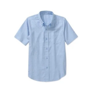 George Boys School Uniforms Short Sleeve Button Up Oxford Shirt Size 6-7 Small - Picture 1 of 1