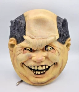 Disguise Inc. 2000 Glow in the Dark Latex Adult Mask Vintage Halloween Costume - Picture 1 of 9