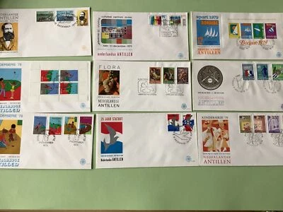 Netherlands Antilles 9 covers Ref A1144 - image 1 of 2