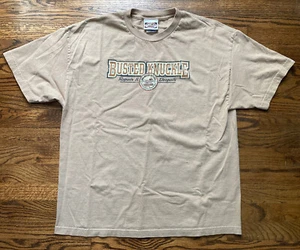 2004 Busted Knuckle Garage Repair & Despair Shirt Size XL Double Sided Beige - Picture 1 of 11