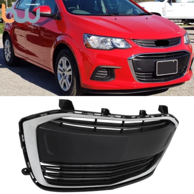 Fit For Chevrolet Sonic 2017-2020 42496925 Grill Front Lower Grille Matte Black Foto 1 de 4