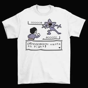 Demogorgon Stranger Things T-Shirt Unisex Cotton TV Halloween Sizes New - Picture 1 of 4