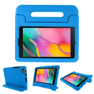 Case Galaxy Tab A 8.0 2019 Protection Shockproof Poignée-support Child Blue - Picture 1 of 5