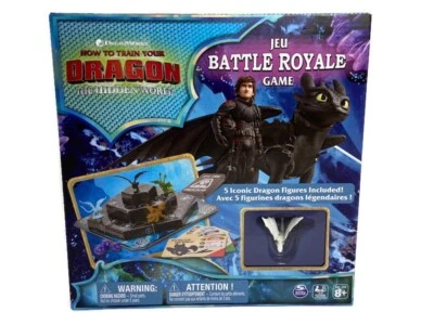 How to Train Your Dragon Board Game JEU Battle Royale Figures King of the Hill - Image 1 of 4