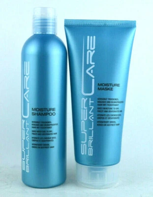 Super Brillant Care Moisture Shampoo 250ml + Maske 200ml HairHaus