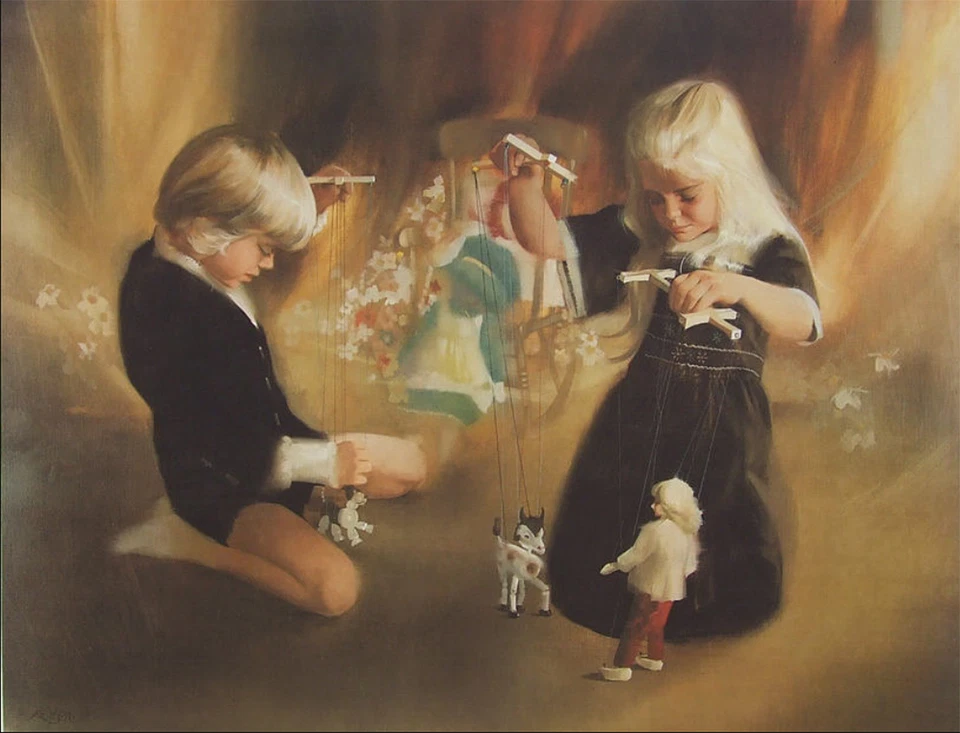 ARTE LITOGRÁFICO #741 DE COLECCIÓN FANTASÍA Y COLAS DE HADAS DONALD ZOLAN 27X22 FIRMADO A MANO Foto 1 de 4