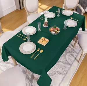 Softalker Rectangle Tablecloth 90x132 Inch Waterproof Stain Resistant Washable - Picture 1 of 3