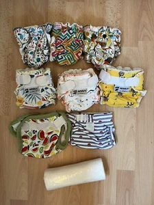 Set Höschenwindeln Babys ca. 2 - 6 kg, Windelhose (z.B. von petit Lulu, Anavy) - Bild 1 von 6