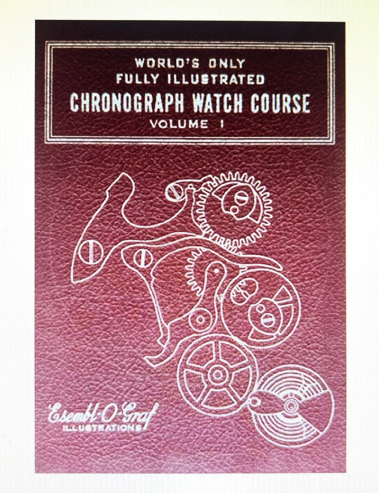 ESEMBL-O-GRAF CHRONOGRAPH WATCH Repair Course COMPLETE 28 Volumes on CD - Image 1 of 3
