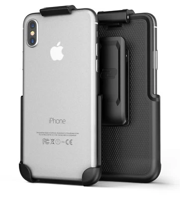 Apple iPhone XS Belt Clip Secure Fit Holster (ClipMate) Case Free - Encased - Imagem 1 de 4