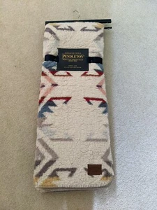 Pendleton Fleece Sherpa Aztec Southwest Throw Blanket   50" x 70" NEW - Picture 1 of 4