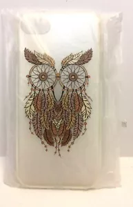 For iPhone 7 (4.7") Shockproof Bumper Protector Cover Case Owl Dream Catcher - Picture 1 of 4