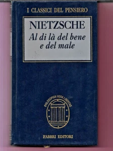 ALDILA' DEL BENE E DEL MALE NIETZSCHE 1996 FABBRI I CLASSICI DEL PENSIERO - Imagen 1 de 1