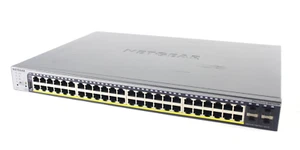 Netgear ProSafe GS752TPv2 48-Port Gigabit PoE+ Smart Cloud Switch w/ 4 SFP (GP) - Picture 1 of 5
