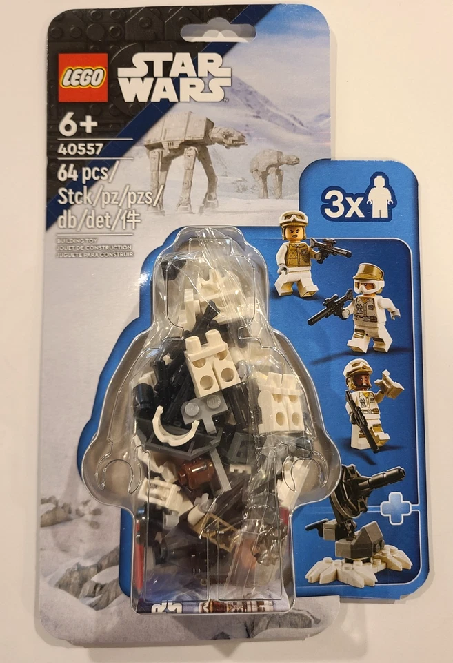 Nuevo y Sellado Lego Star Wars Defensa de Hoth Accesorio Juego Coleccionable 40557 Foto 1 de 4