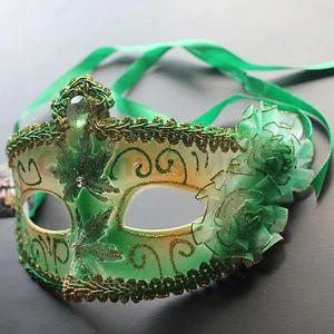 Floral Venetian Masquerade Mask 10+ Colors to pick up Party Prom Wedding - Picture 1 of 11