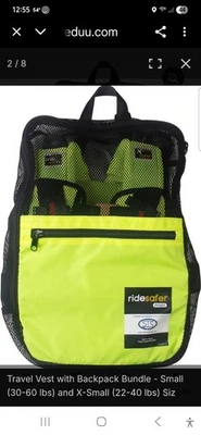 Ride Safer Delight Travel Vest GEN 5 Size LARGE 50-80 lbs JD14201YEB. NEW - Image 1 of 4